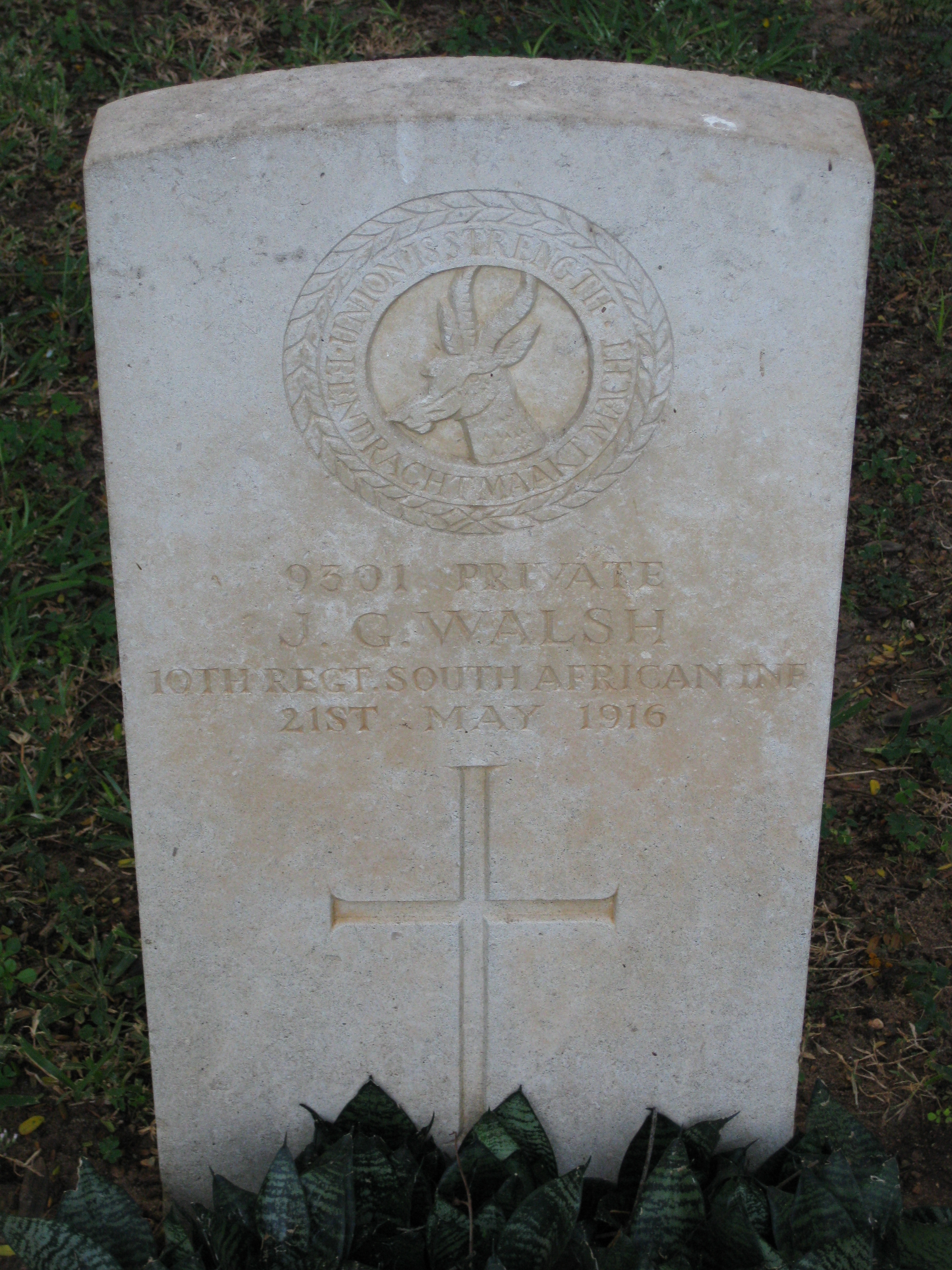 Photo from /search/photos/Tanzania/DAR ES SALAAM WAR CEMETERY/WALSH_JG.jpg